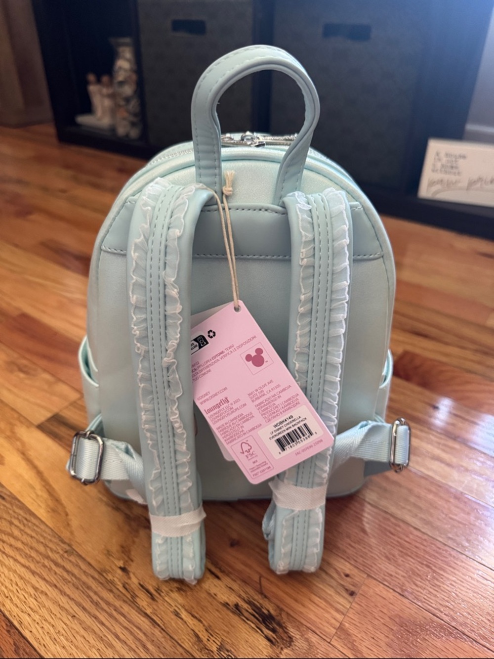 NWT Loungefly Cinderella Gown Cosplay Mini Backpack - Picture 13 of 16
